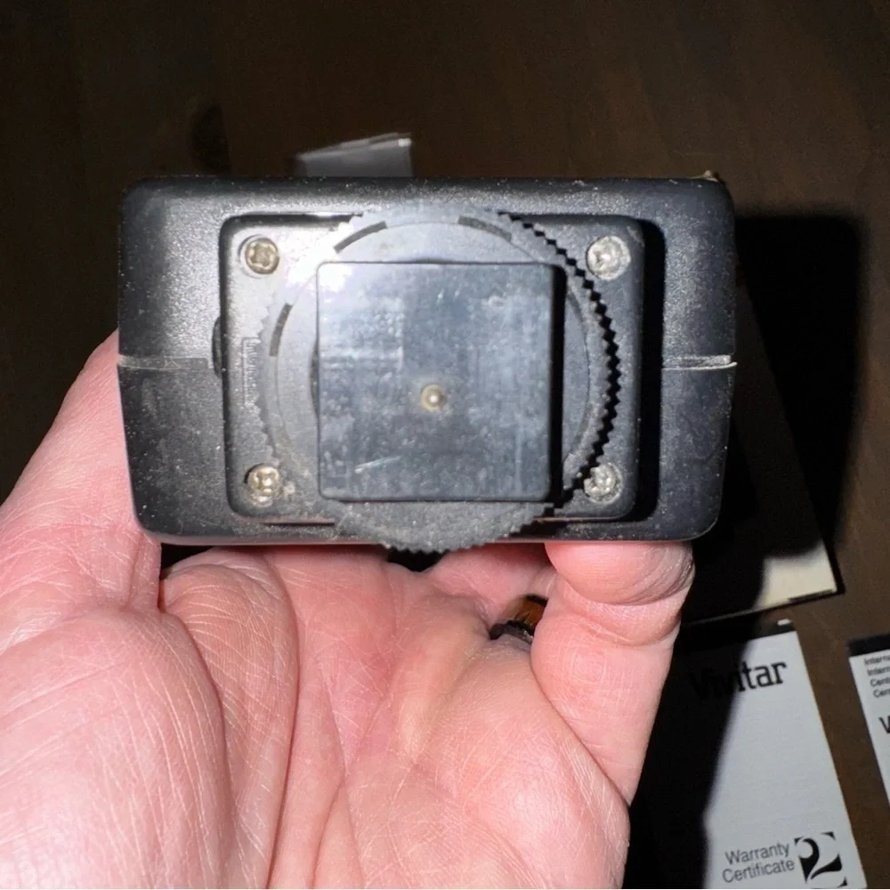 Vtg Vivitar Auto Thyristor 2800 Shoe Mount Flash Working W/ Filters, Box, Manual